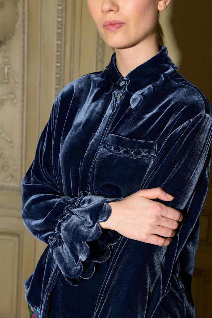 horror vacui AMINA buttoned shirt