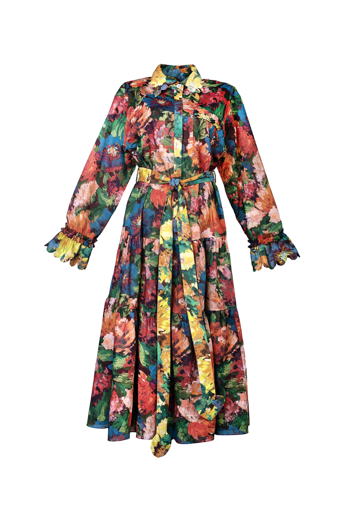 Horror Vacui AMINA Buttoned Shirt Dress