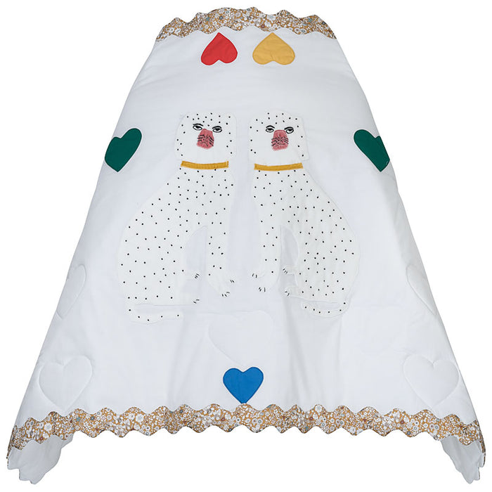 Horror Vacui AVA Hand Appliqué Quilted Cape