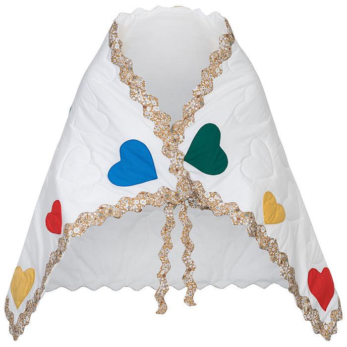 Horror Vacui AVA Hand Appliqué Quilted Cape