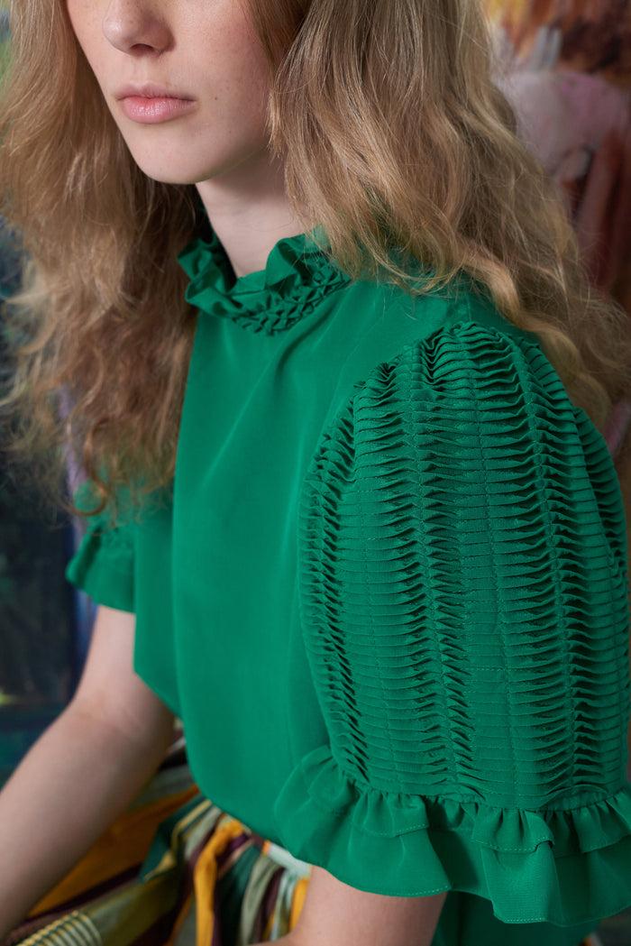 Horror Vacui CASPAR Silk Crepe Top