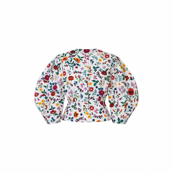 horror vacui EVI peplum jacket