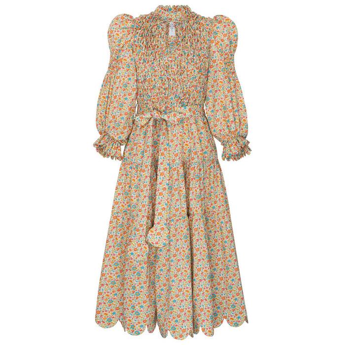 horror vacui FLEUR hand smocked dress