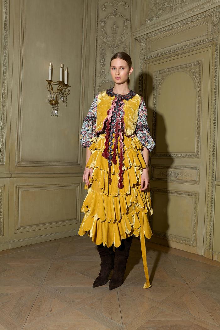 Horror Vacui GIOVANNA Hand-smocked Top