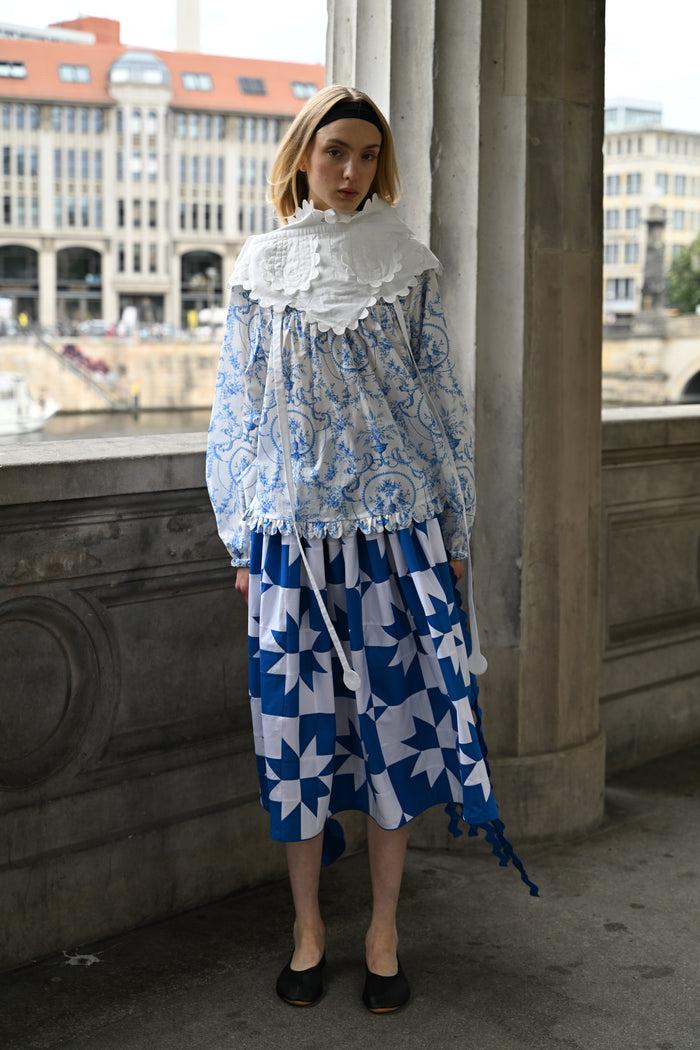 Horror Vacui RUBY Stars Patchwork Midi Skirt