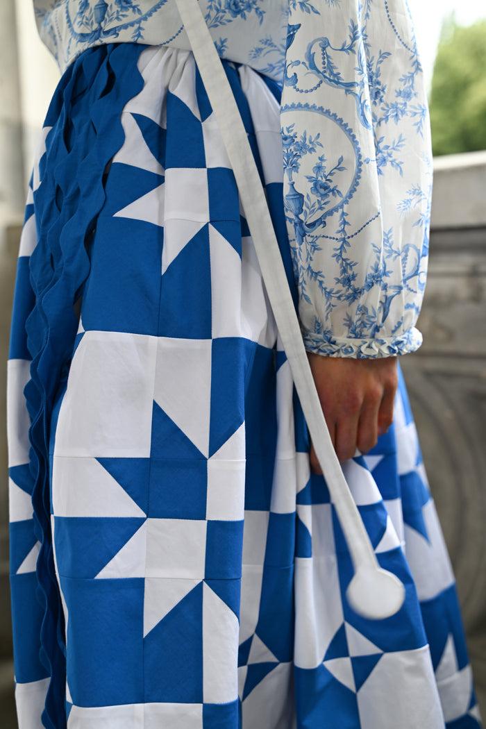 Horror Vacui RUBY Stars Patchwork Midi Skirt