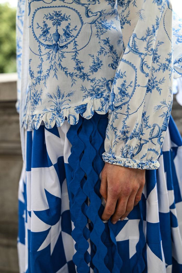 Horror Vacui RUBY Stars Patchwork Midi Skirt