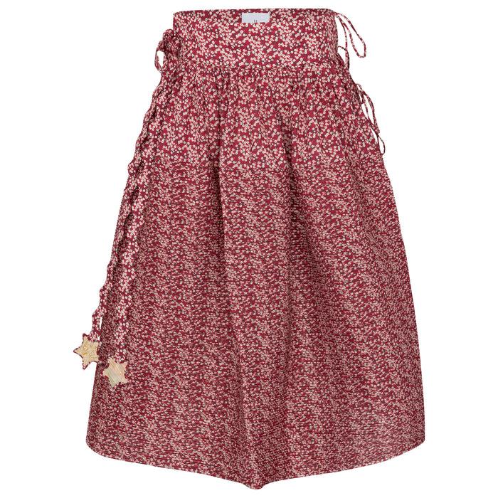 horror vacui TOGA midi pin-tuck skirt