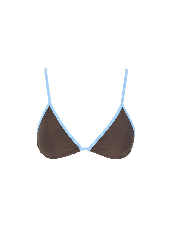 hosbjerg Ocean Bikini Top BROWN