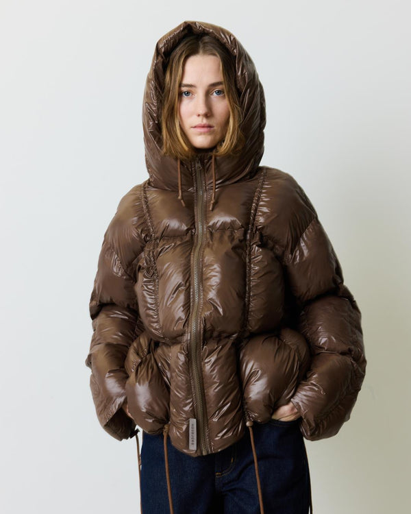 hosbjerg Paris Puffer Jacket Brown