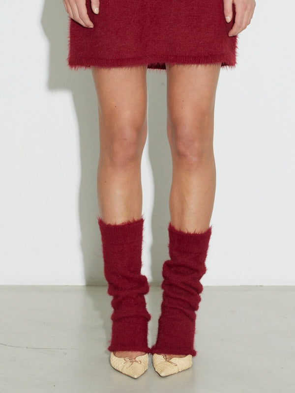 hosbjerg Pearl Knit Leg Warmers