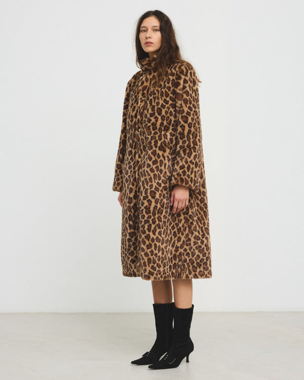 Hosbjerg Rina Coat Leopard