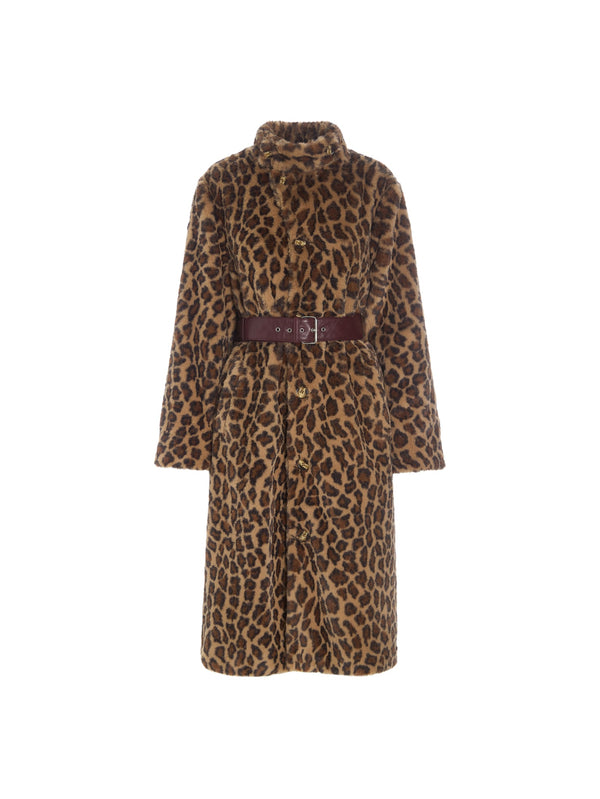 hosbjerg Rina Coat Leopard