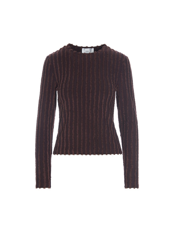 Hosbjerg Roberta LS T-shirt Chocolate Truffle