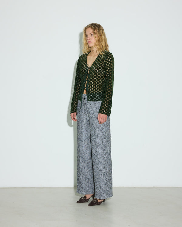 Hosbjerg Rosalia Top Forest Green