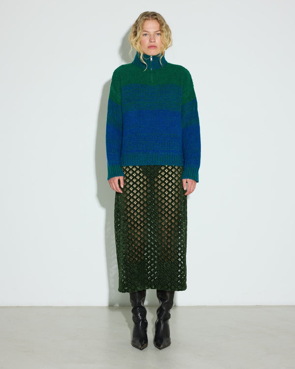 Hosbjerg Ruth Sweater Green Multi