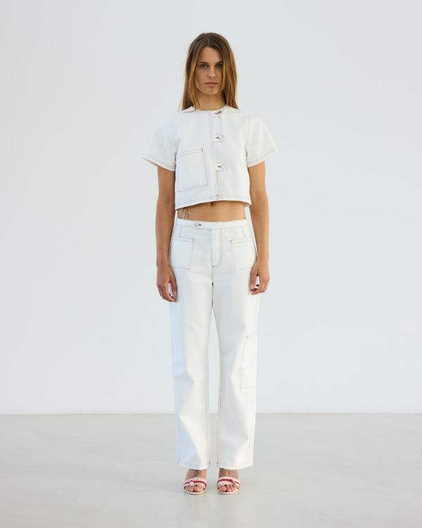 Hosbjerg Samara Pants White