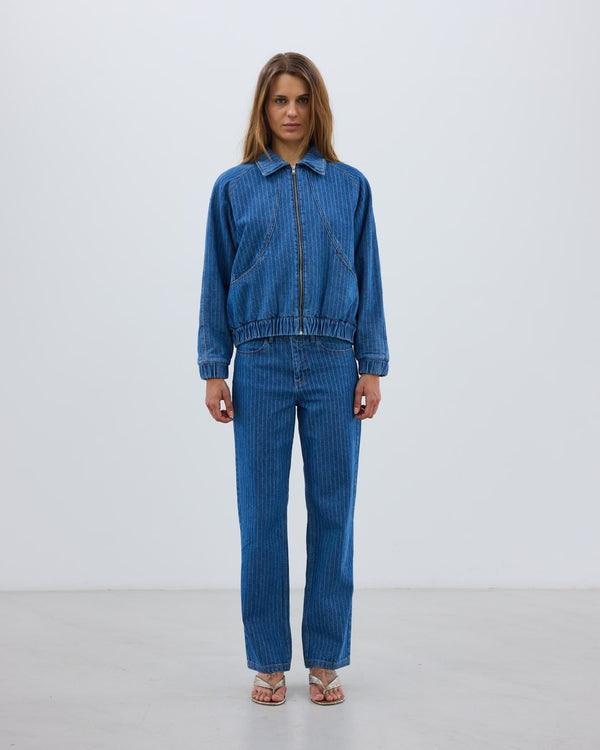 Hosbjerg Siri Jacket Denim Blue