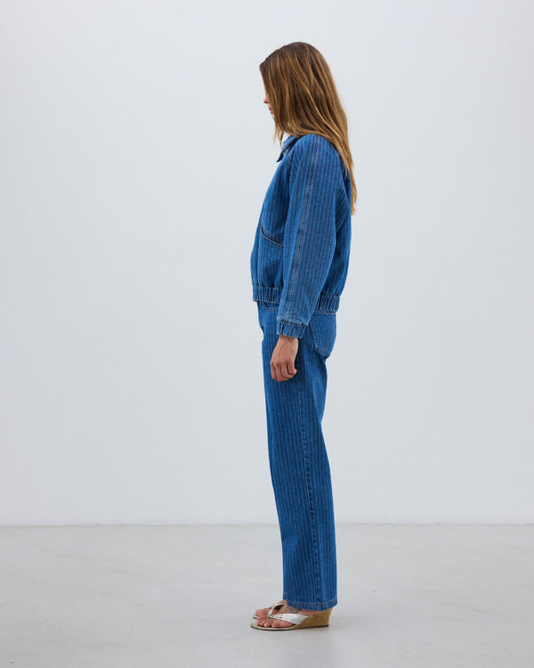 Hosbjerg Siri Pants Denim Blue