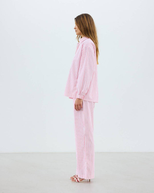 Hosbjerg Susanna Shirt Red/ White