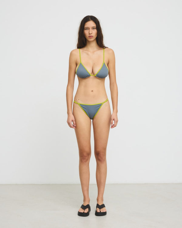 Hosbjerg Tanzania Bikini Brief Grey/ Green