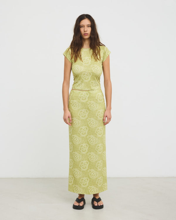 Hosbjerg Tohana Skirt Blossom Green