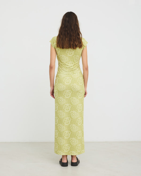 Hosbjerg Tohana Skirt Blossom Green