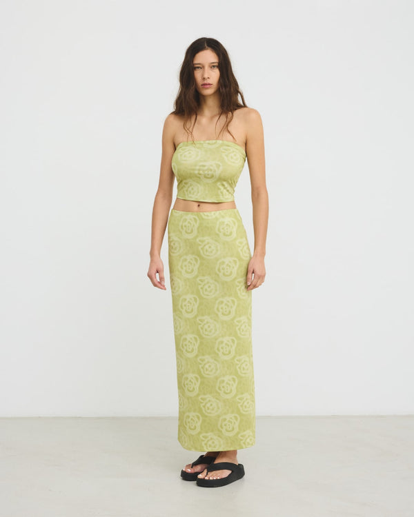 Hosbjerg Tohana Top Blossom Green