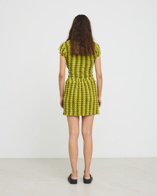 Hosbjerg Trista T-shirt Green Stripes