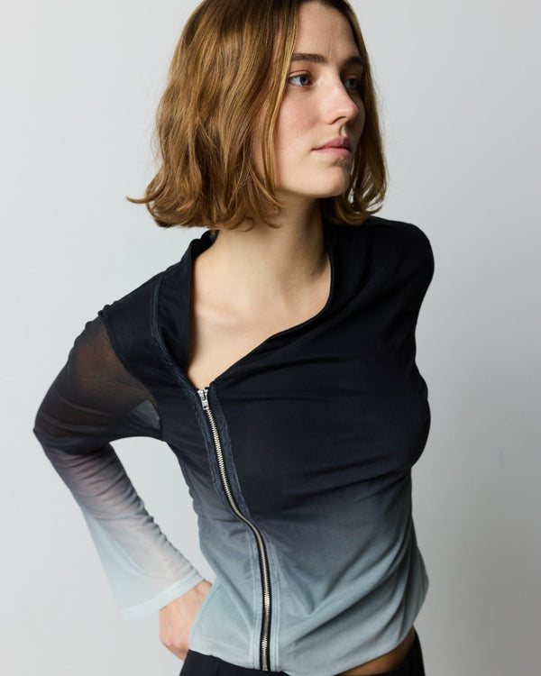 Hosbjerg Vanessa Blouse Black Fade