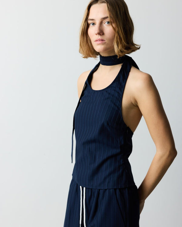 Hosbjerg Vicky Top Dark Blue