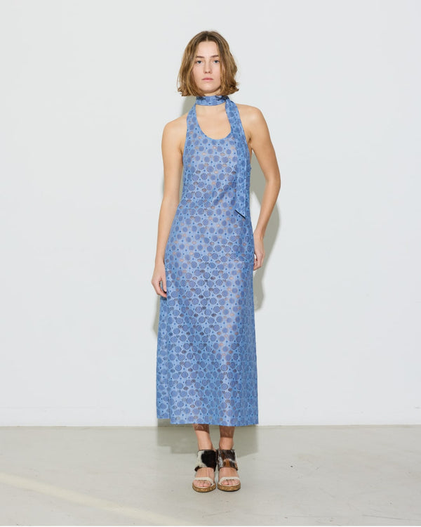 hosbjerg Violetta Dress Blue