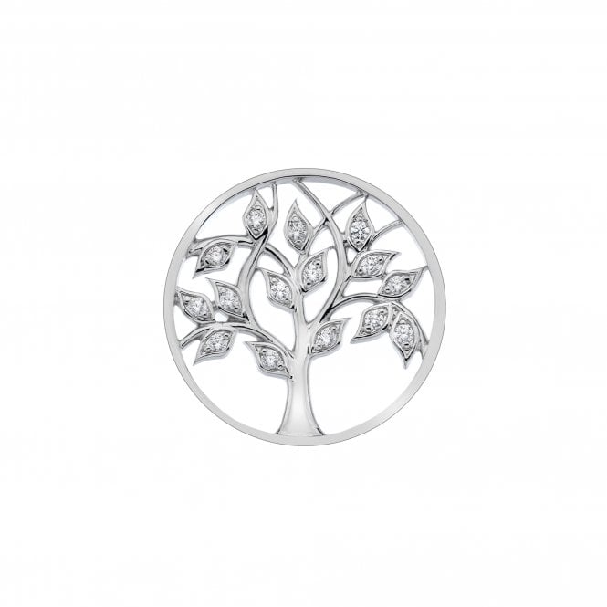 Hot Diamonds Balance And Harmony Silver Plated Coin 33mm
