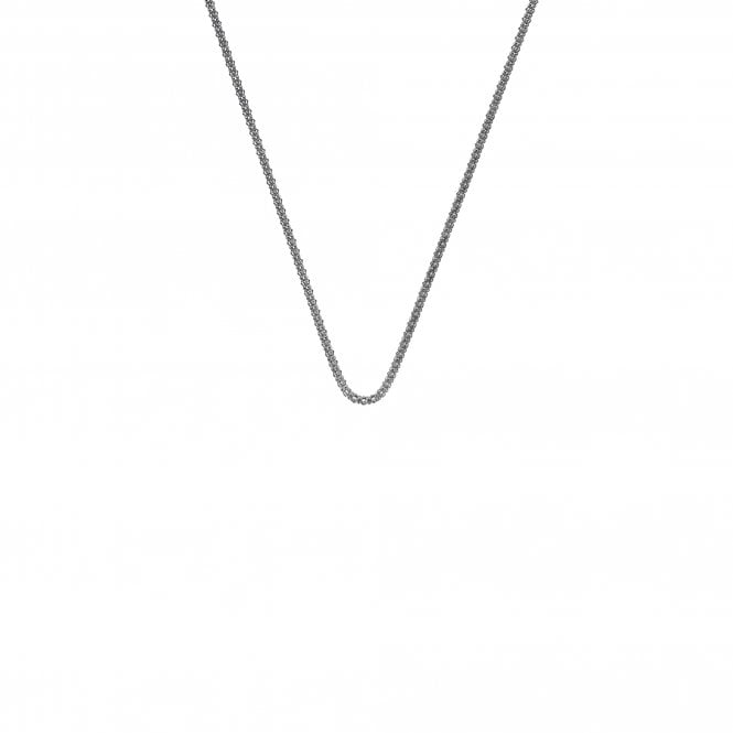 hot diamonds 24" Sterling Silver Popcorn Chain