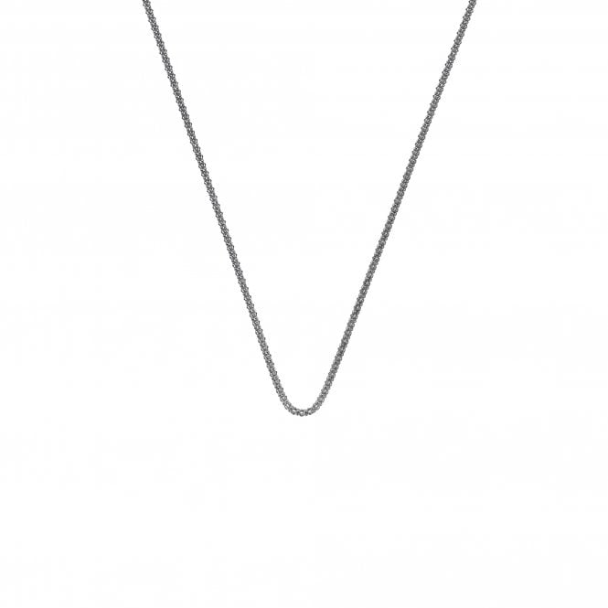 hot diamonds 30" Sterling Silver Popcorn Chain