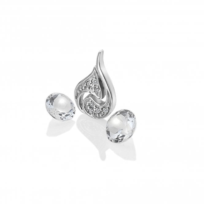 hot diamonds Air Element Charm