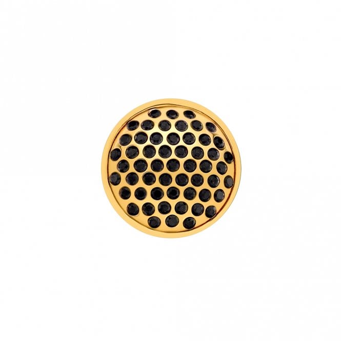 hot diamonds Alveare Yellow Gold Plate Coin - 25mm
