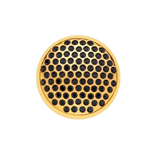 hot diamonds Alveare Yellow Gold Plate Coin - 33mm