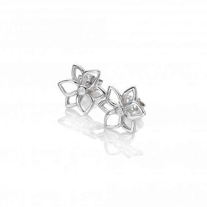 hot diamonds Amulets Flower Earrings