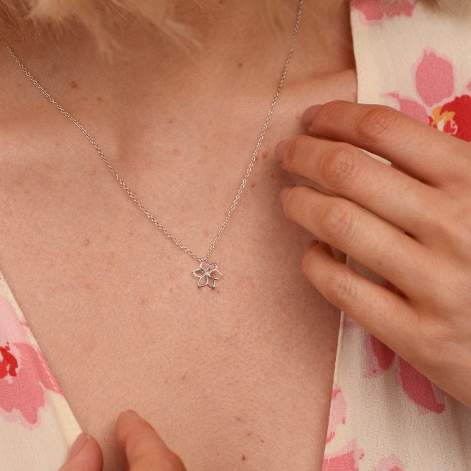 Hot Diamonds Amulets Flower Pendant