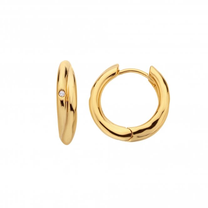 Hot Diamonds Aura Hoop Earrings
