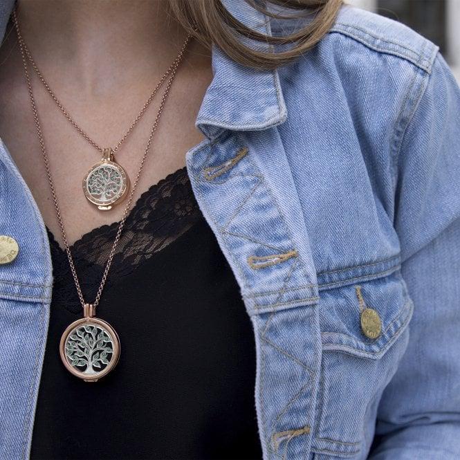 Hot Diamonds Balance & Harmony Coin - Natural - 33mm