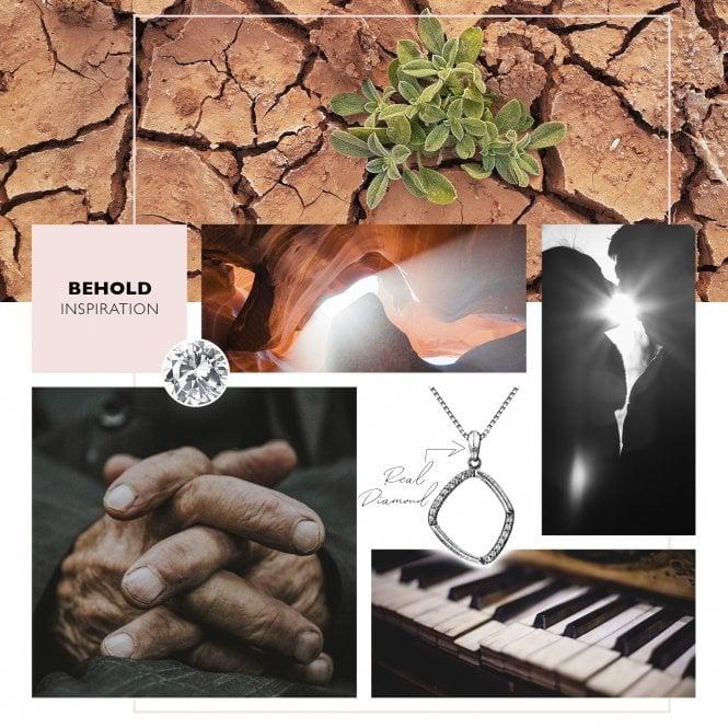 Hot Diamonds Behold White Topaz Earrings