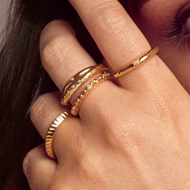 Hot Diamonds Believe Ring