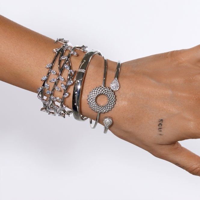 Hot Diamonds Blossom Bangle