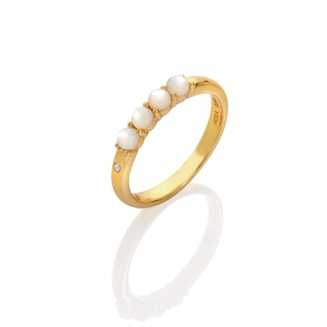 Hot Diamonds Calm Mother Of Pearl Ring