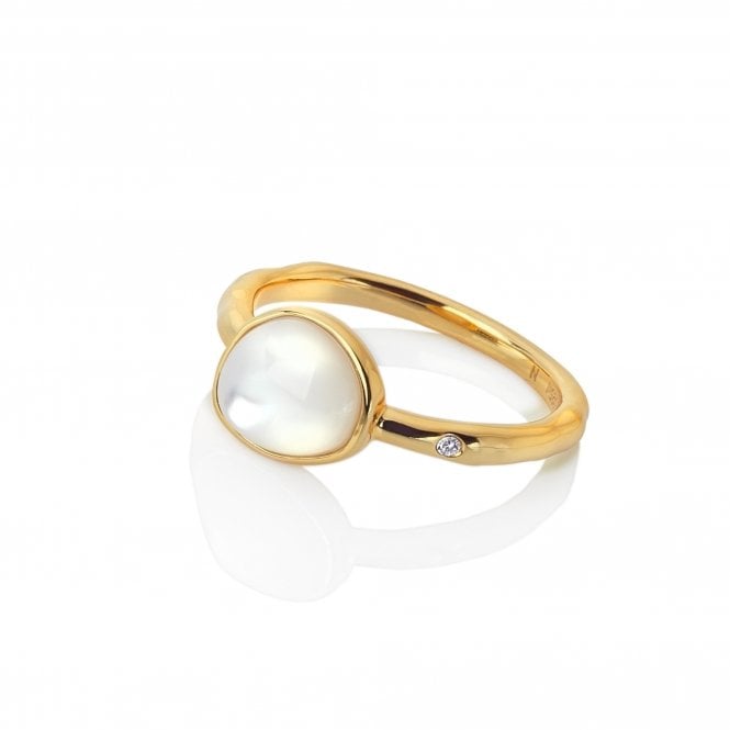 hot diamonds Calm Mother Of Pearl Ring
