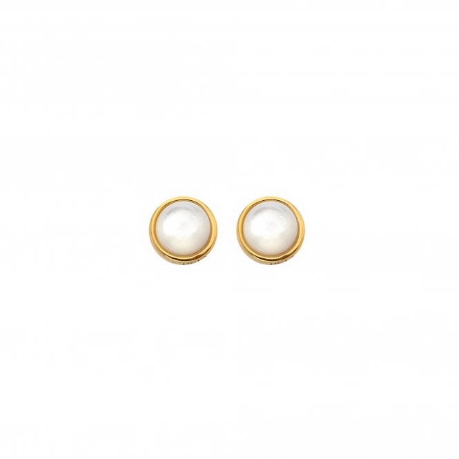 Hot Diamonds Calm Mother Of Pearl Stud Earrings