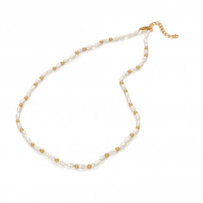 hot diamonds Calm Pearl Necklace