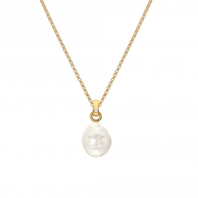 Hot Diamonds Calm Pearl Pendant